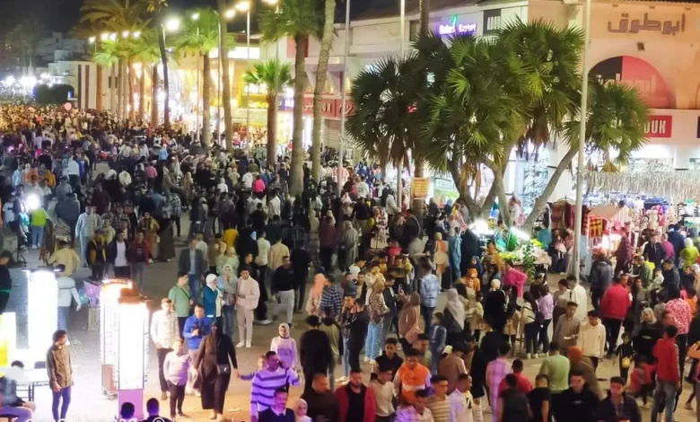 الأسواق الليلية في رأس البر