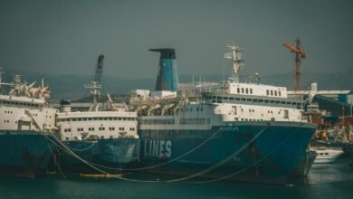 الشحن من دمياط